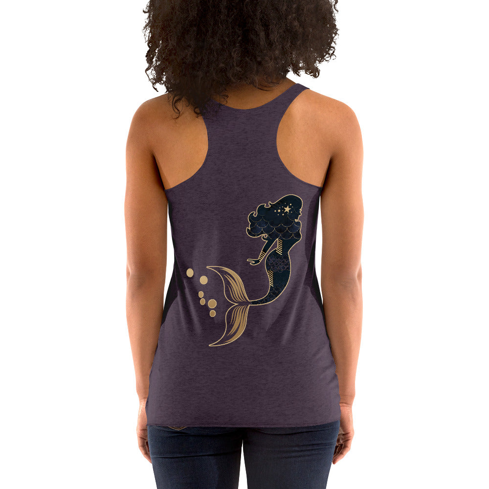 Mermaid Pearl Women's Racerback Tank