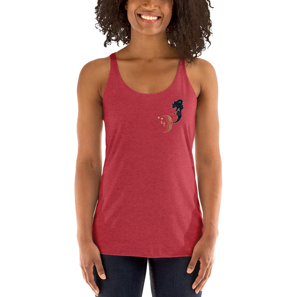 Mermaid Pearl Women's Racerback Tank