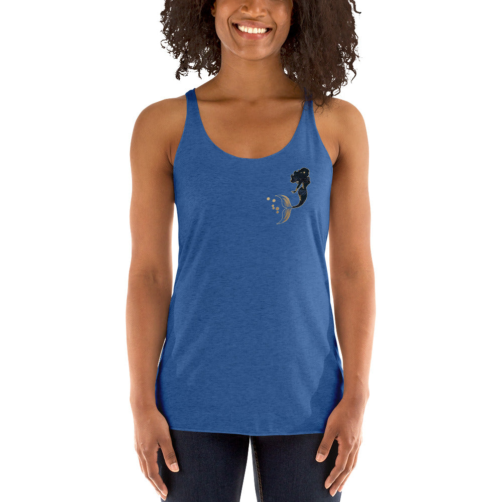 Mermaid Pearl Women's Racerback Tank