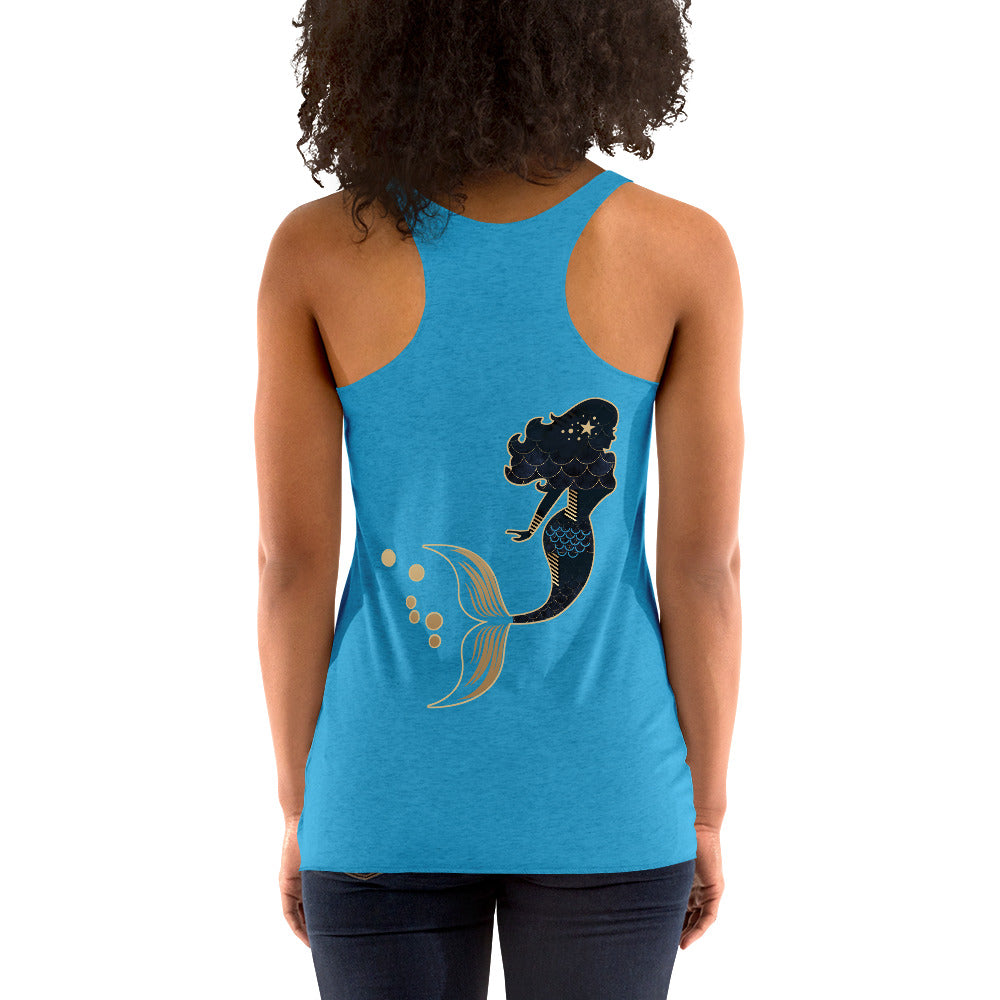 Mermaid Pearl Women's Racerback Tank