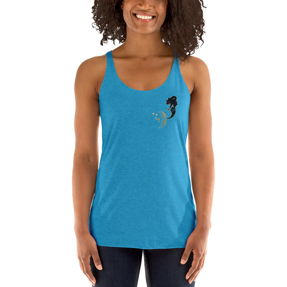 Mermaid Pearl Women's Racerback Tank