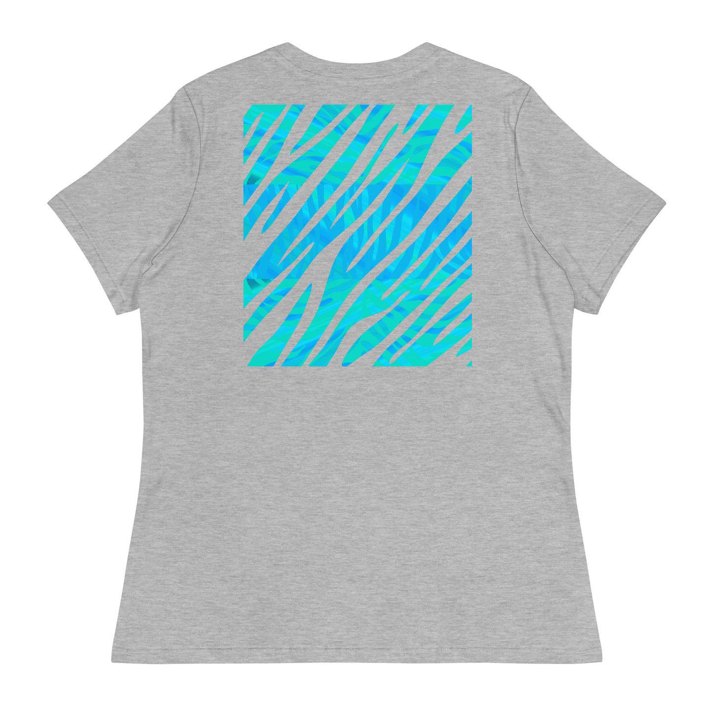 Ladies Eco-Enviro-Friendly & Ethically Sourced Relaxed T-Shirt Salty Tiger