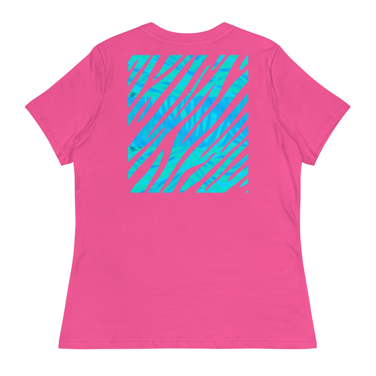 Ladies Eco-Enviro-Friendly & Ethically Sourced Relaxed T-Shirt Salty Tiger