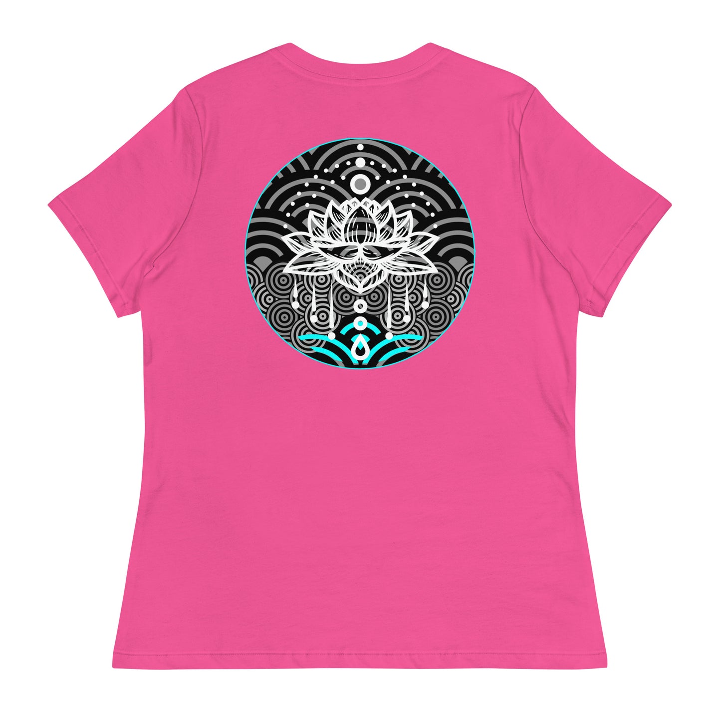 Ladies Eco-Enviro-Friendly & Ethically Sourced Relaxed T-Shirt Mermaid Ebony