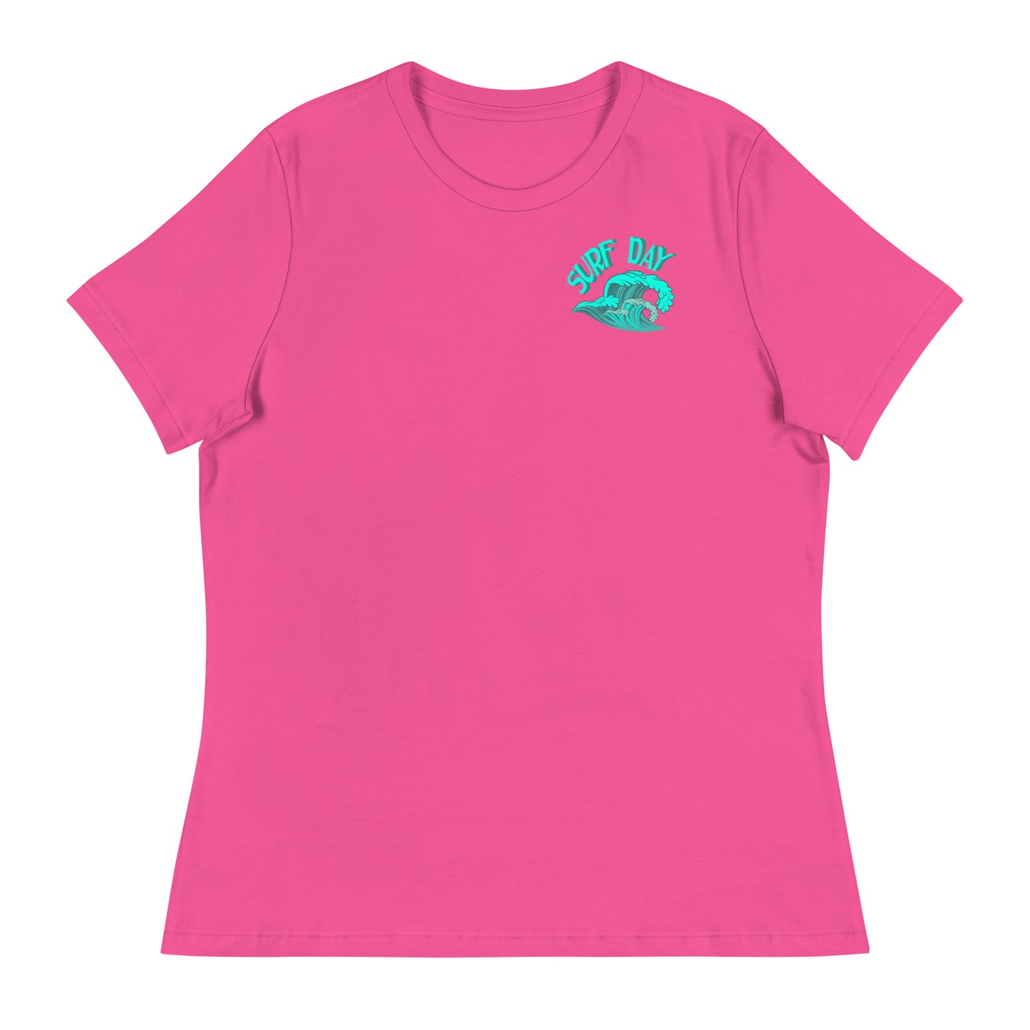 Ladies Eco-Enviro-Friendly & Ethically Sourced Relaxed T-Shirt Surf Day