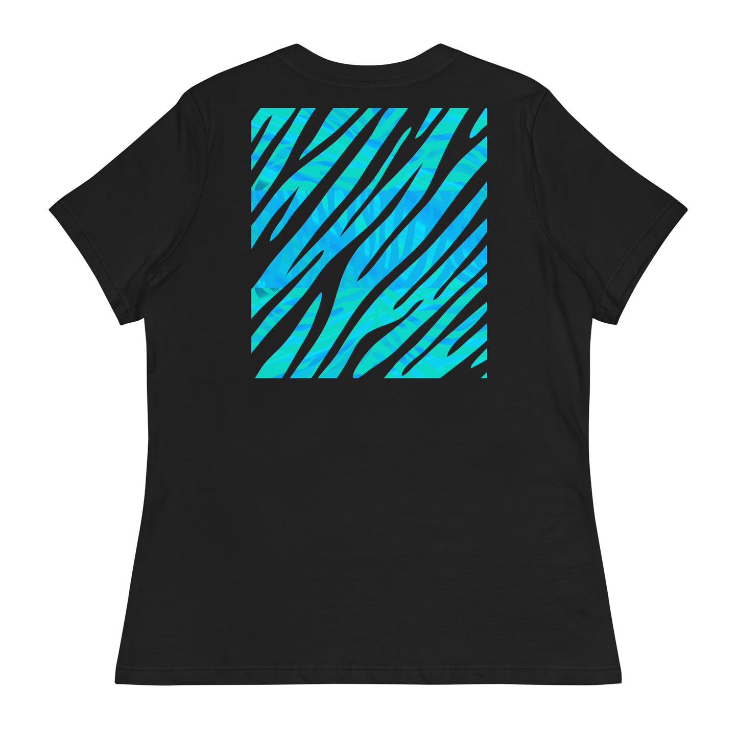 Ladies Eco-Enviro-Friendly & Ethically Sourced Relaxed T-Shirt Salty Tiger