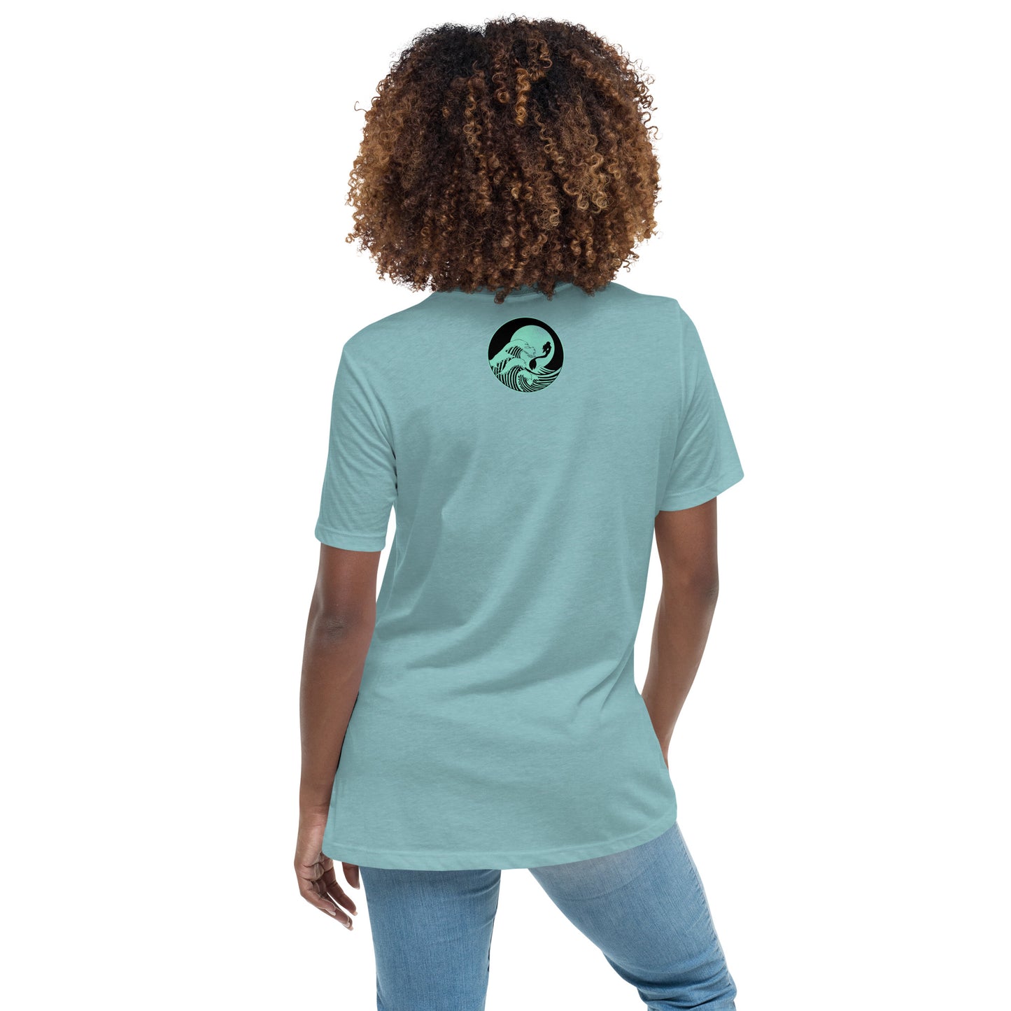 Ladies Eco-Enviro-Friendly & Ethically Sourced Relaxed T-Shirt Mermaid Asia