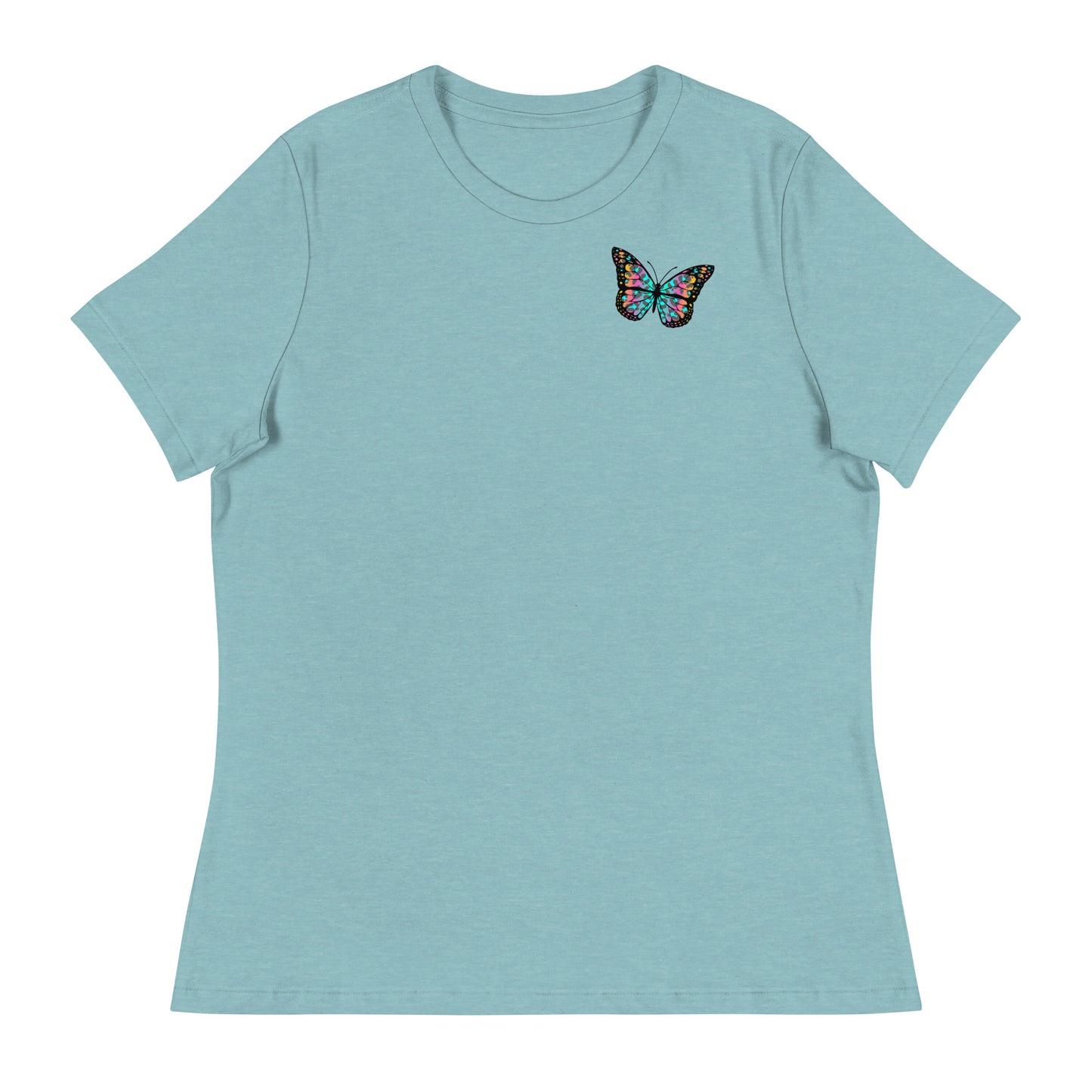 Ladies Eco-Enviro-Friendly & Ethically Sourced Relaxed T-Shirt Butterfly