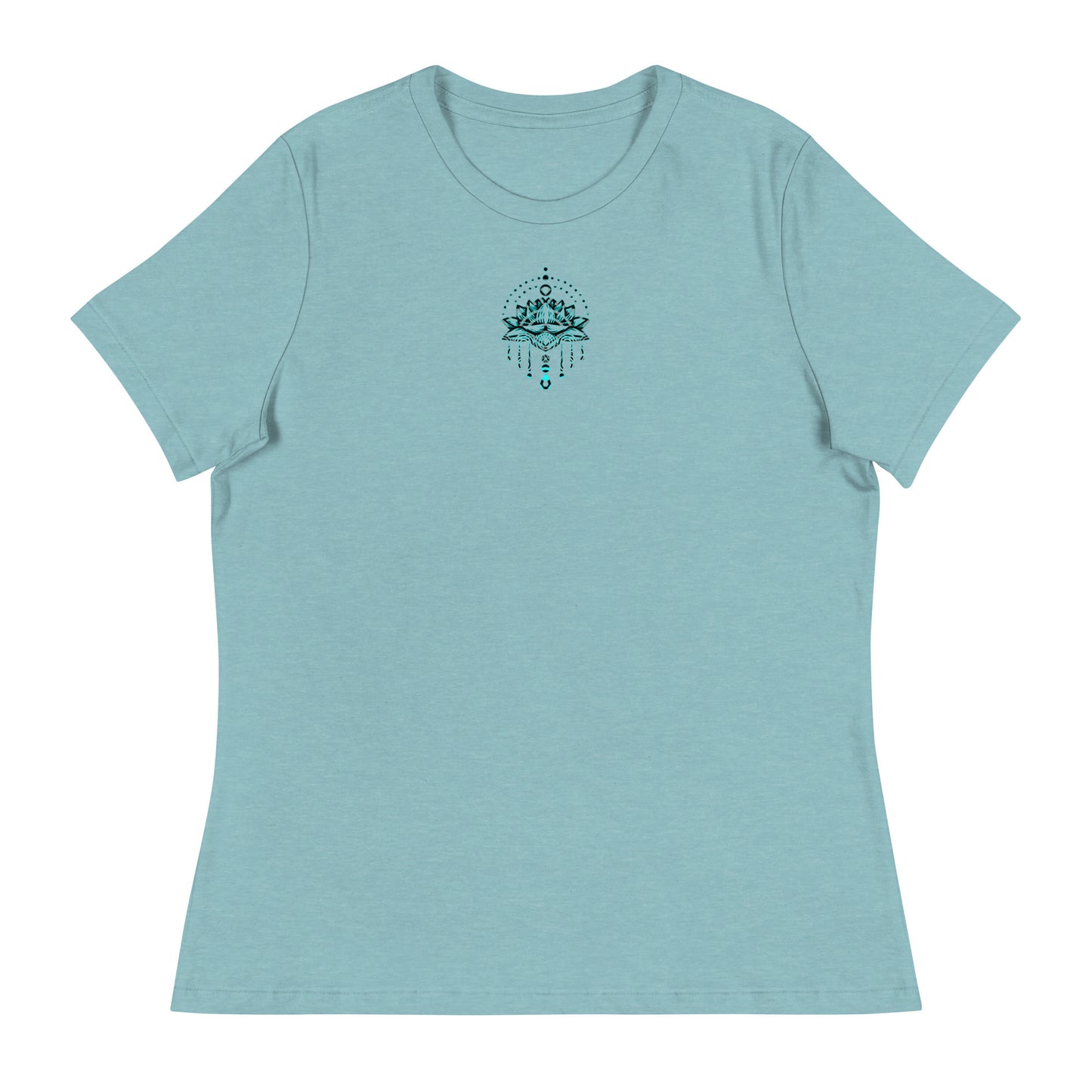 Ladies Eco-Enviro-Friendly & Ethically Sourced Relaxed T-Shirt Mermaid Ebony