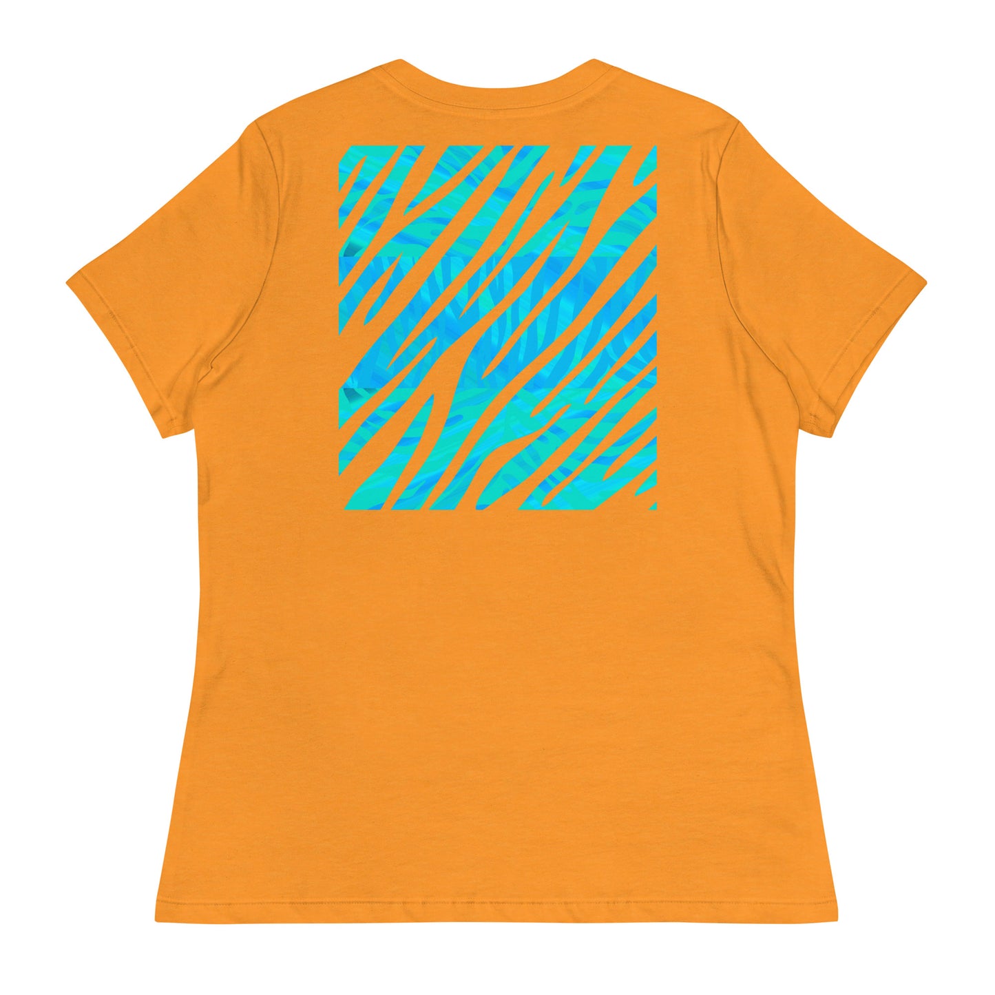 Ladies Eco-Enviro-Friendly & Ethically Sourced Relaxed T-Shirt Salty Tiger