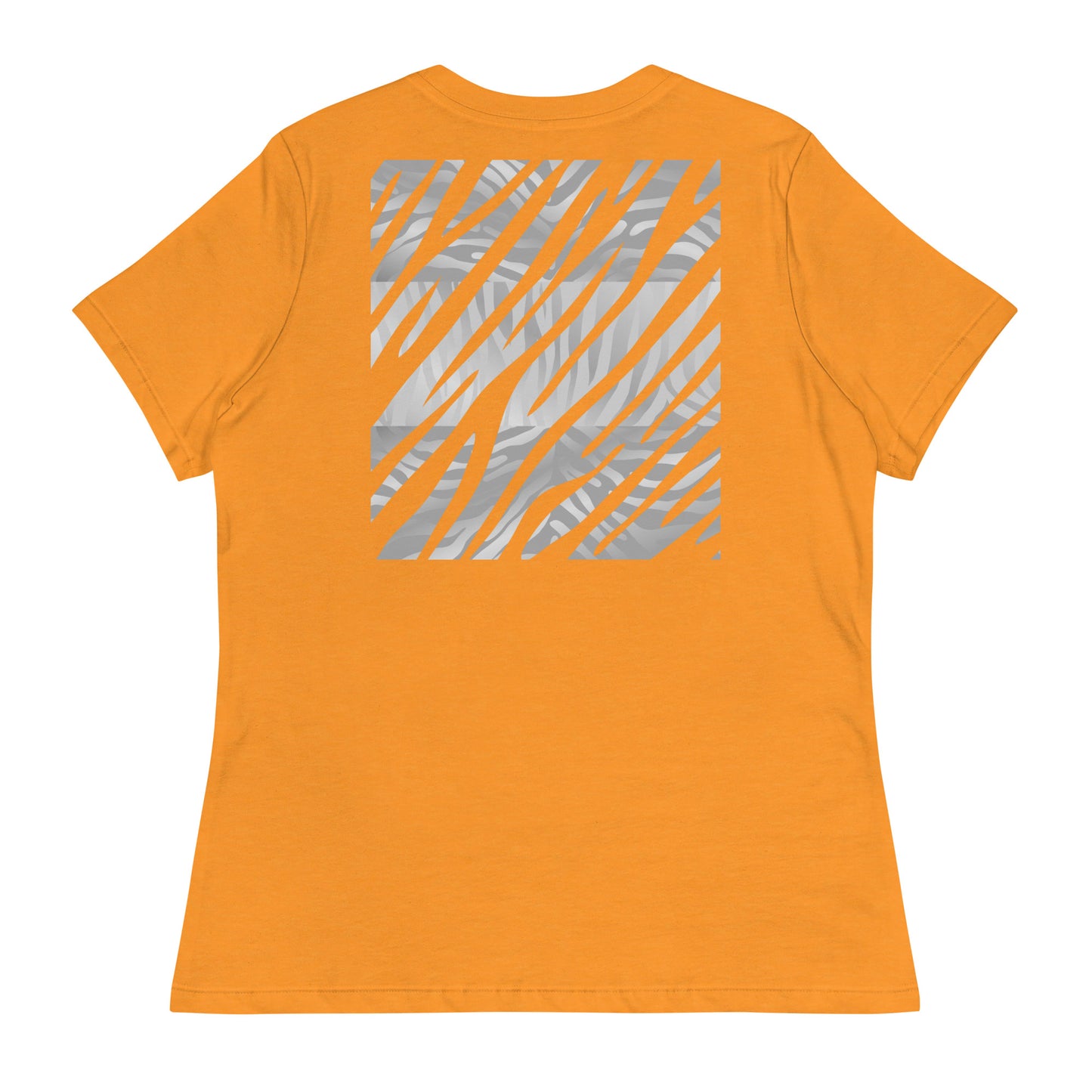 Ladies Eco-Enviro-Friendly & Ethically Sourced Relaxed T-Shirt Ice Tiger