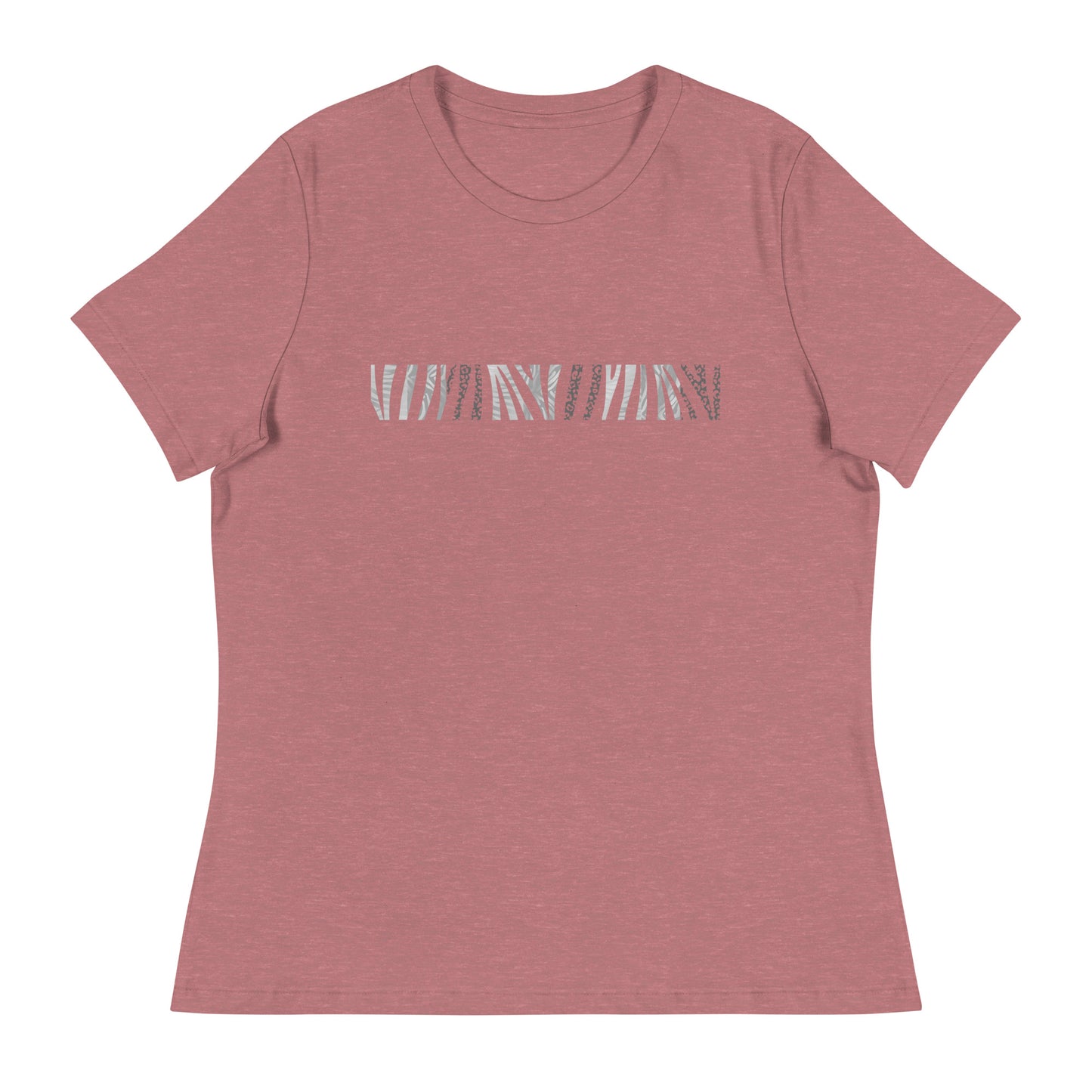 Ladies Eco-Enviro-Friendly & Ethically Sourced Relaxed T-Shirt Ice Tiger