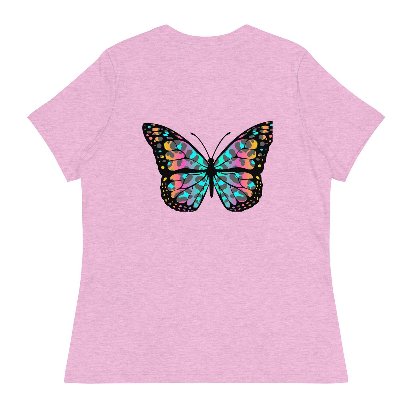 Ladies Eco-Enviro-Friendly & Ethically Sourced Relaxed T-Shirt Butterfly