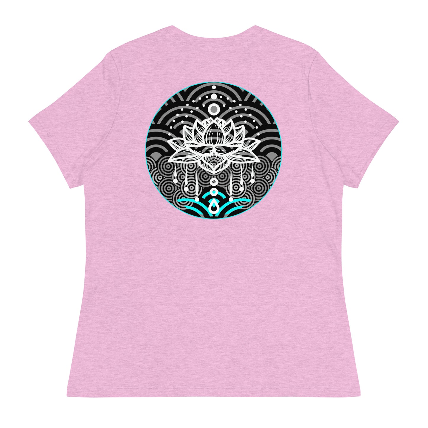 Ladies Eco-Enviro-Friendly & Ethically Sourced Relaxed T-Shirt Mermaid Ebony