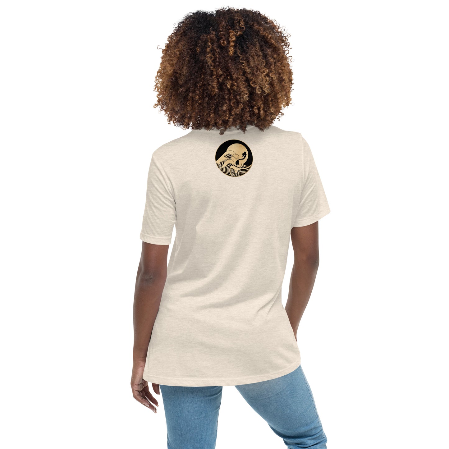 Ladies Eco-Enviro-Friendly & Ethically Sourced Relaxed T-Shirt Mermaid Pearl