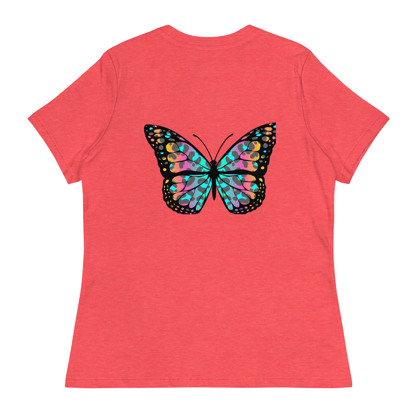 Ladies Eco-Enviro-Friendly & Ethically Sourced Relaxed T-Shirt Butterfly