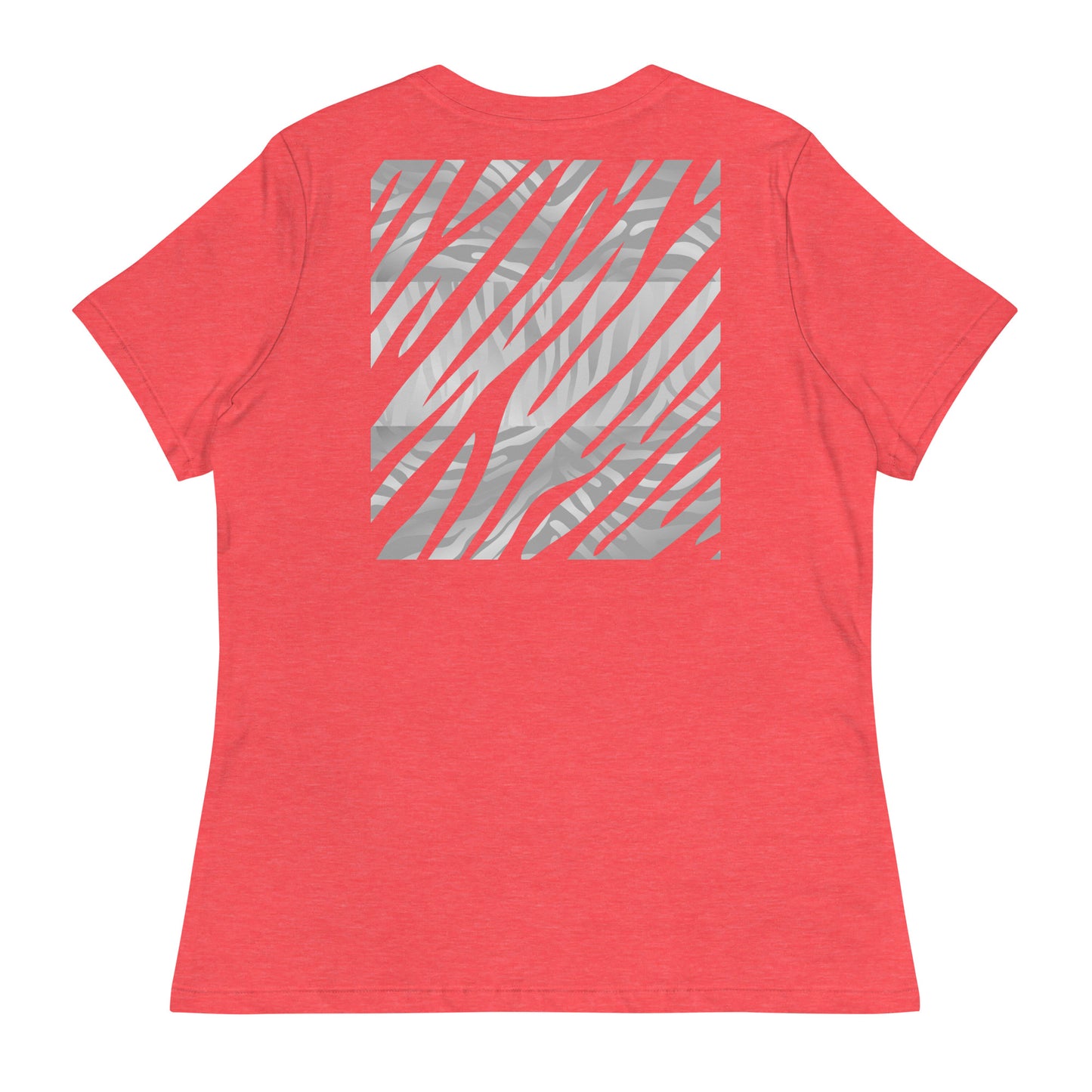 Ladies Eco-Enviro-Friendly & Ethically Sourced Relaxed T-Shirt Ice Tiger