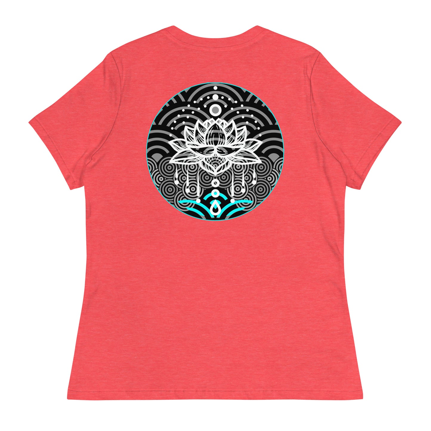 Ladies Eco-Enviro-Friendly & Ethically Sourced Relaxed T-Shirt Mermaid Ebony