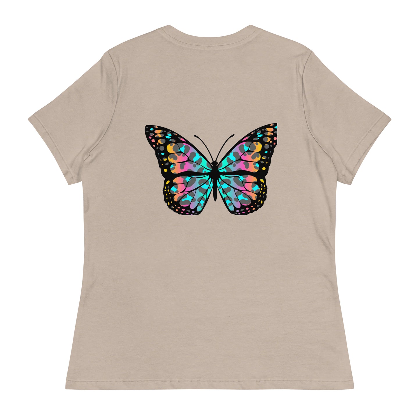 Ladies Eco-Enviro-Friendly & Ethically Sourced Relaxed T-Shirt Butterfly