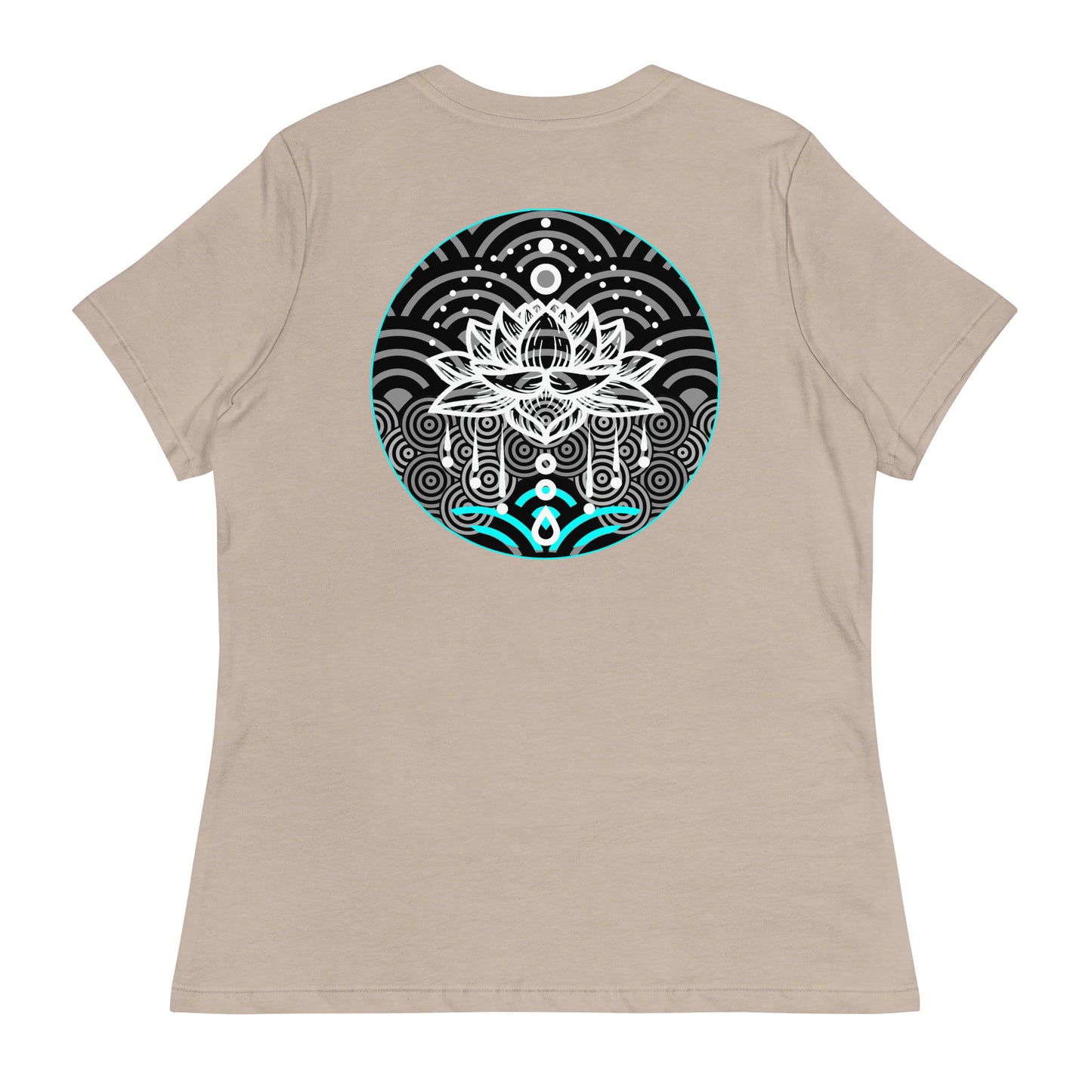 Ladies Eco-Enviro-Friendly & Ethically Sourced Relaxed T-Shirt Mermaid Ebony