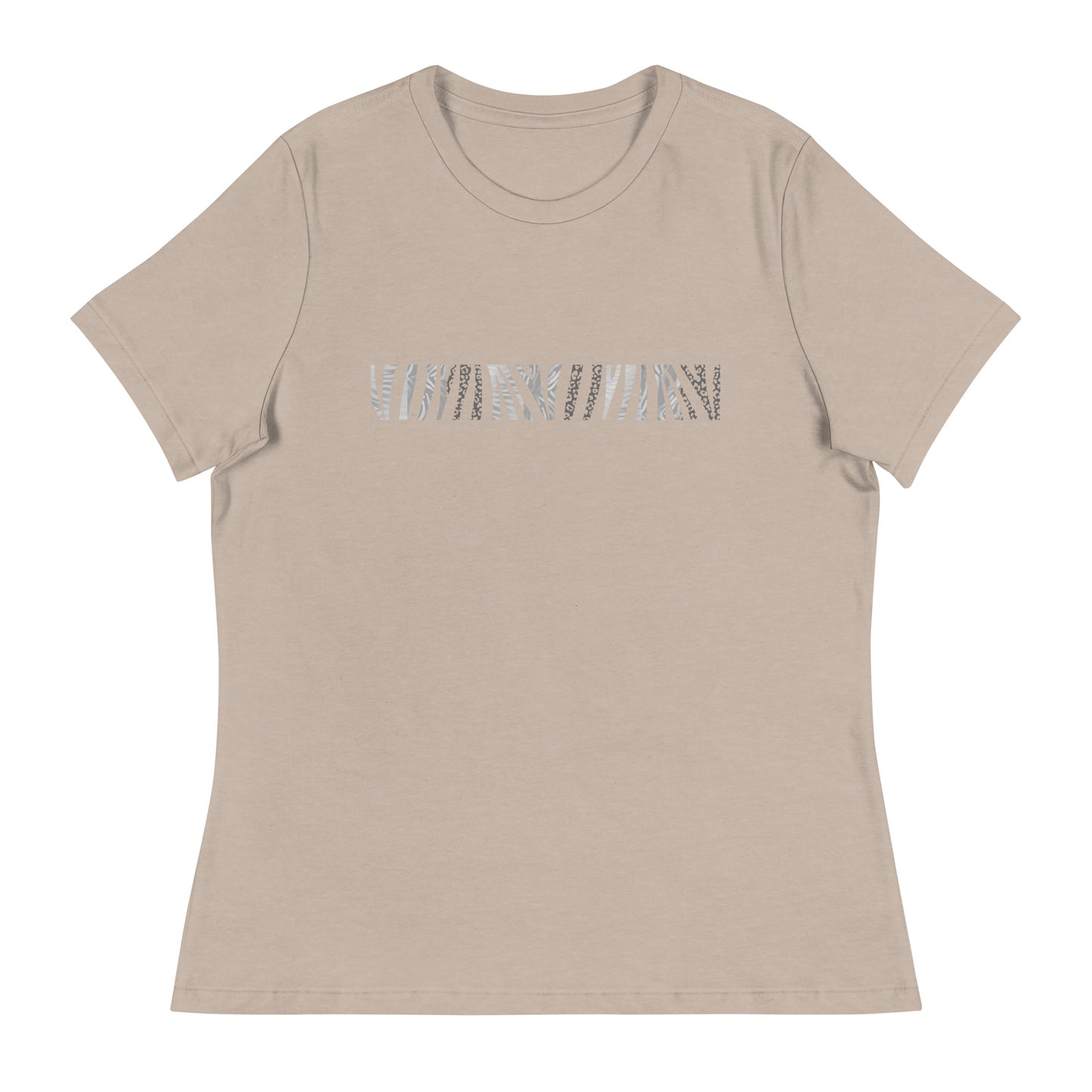 Ladies Eco-Enviro-Friendly & Ethically Sourced Relaxed T-Shirt Ice Tiger