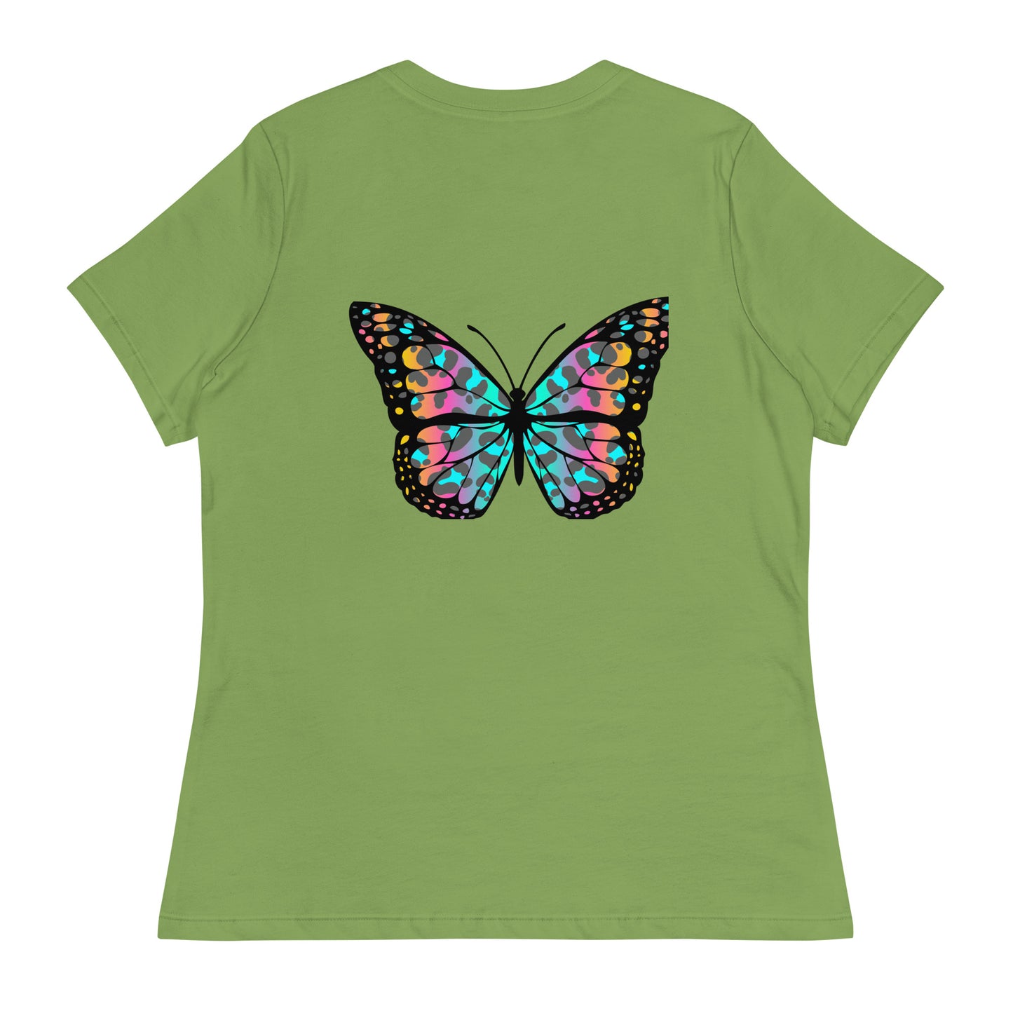 Ladies Eco-Enviro-Friendly & Ethically Sourced Relaxed T-Shirt Butterfly