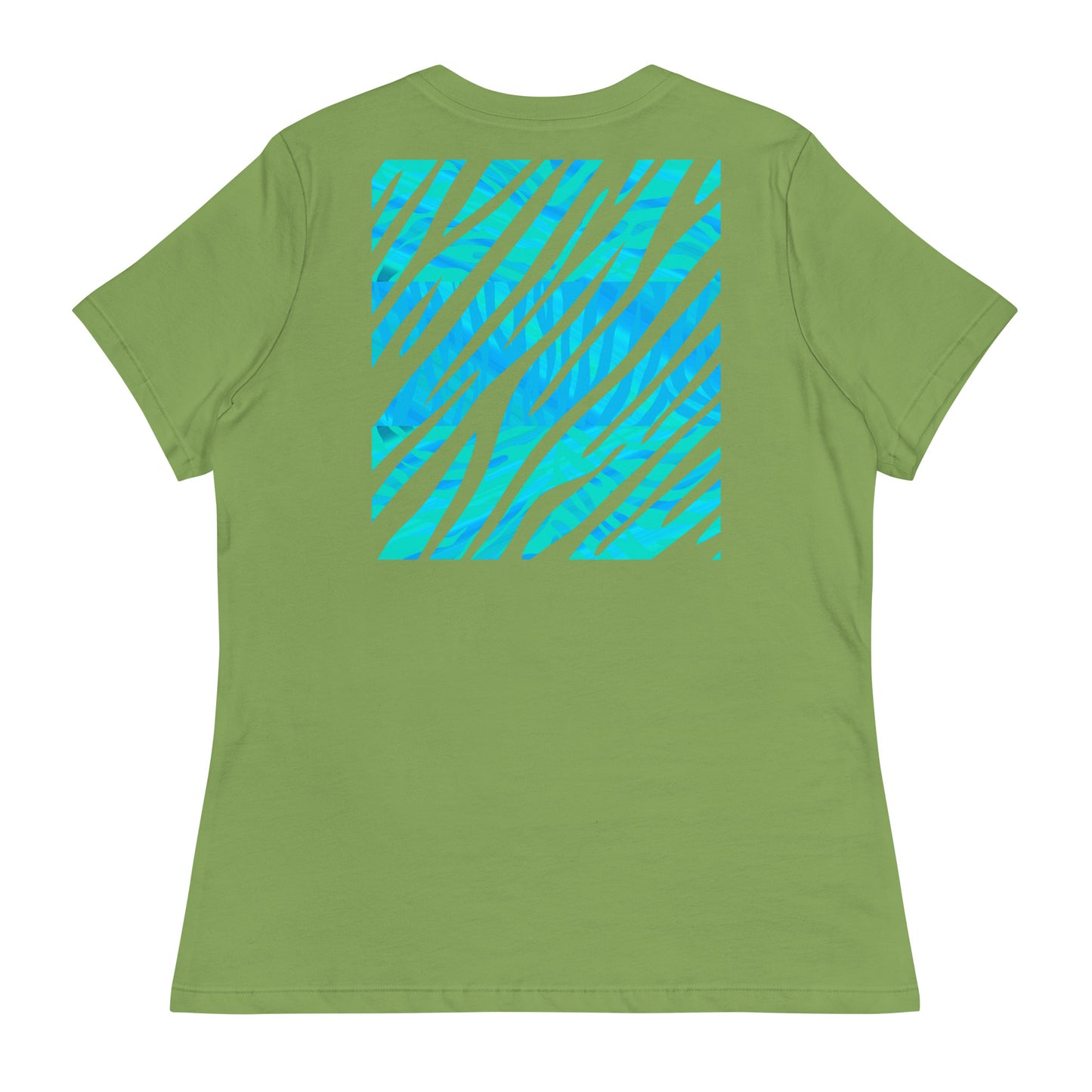 Ladies Eco-Enviro-Friendly & Ethically Sourced Relaxed T-Shirt Salty Tiger