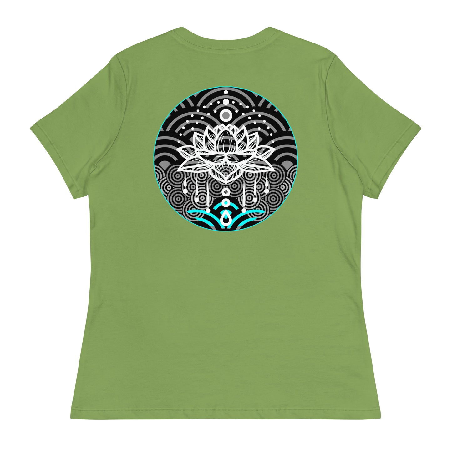 Ladies Eco-Enviro-Friendly & Ethically Sourced Relaxed T-Shirt Mermaid Ebony