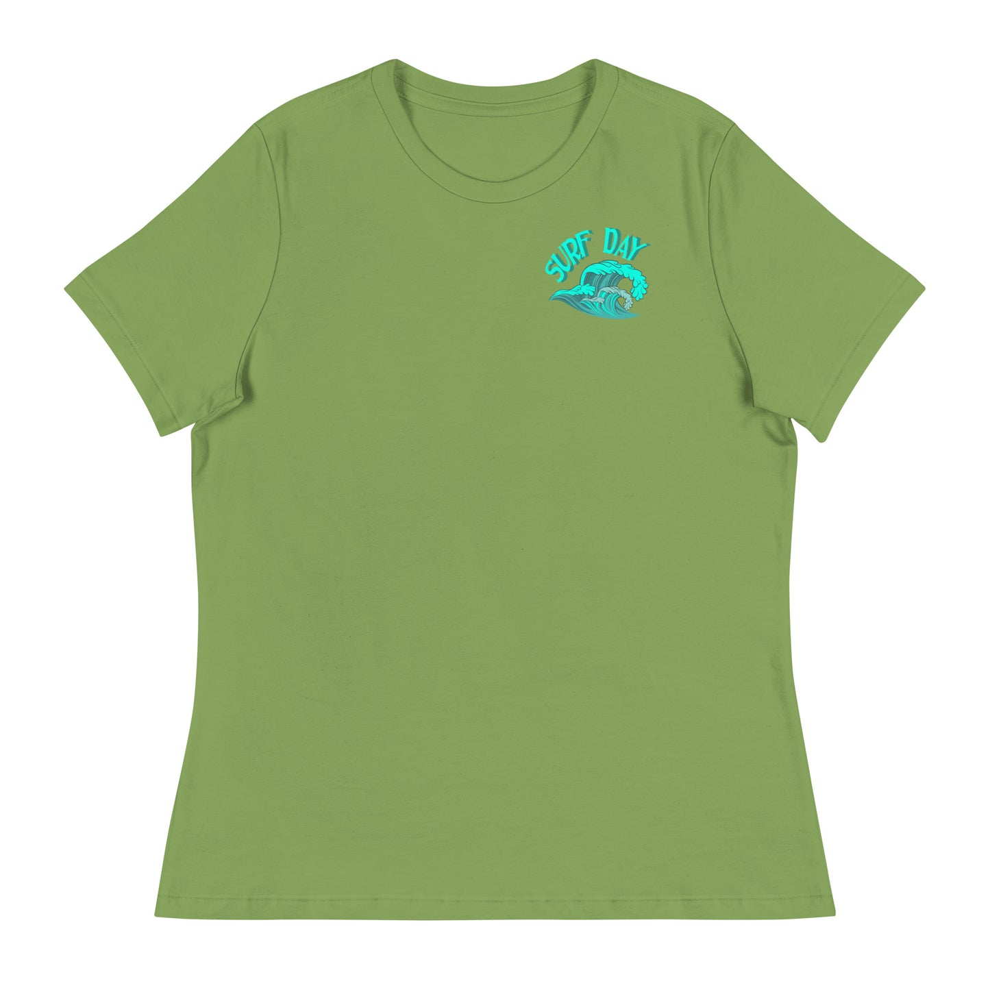 Ladies Eco-Enviro-Friendly & Ethically Sourced Relaxed T-Shirt Surf Day