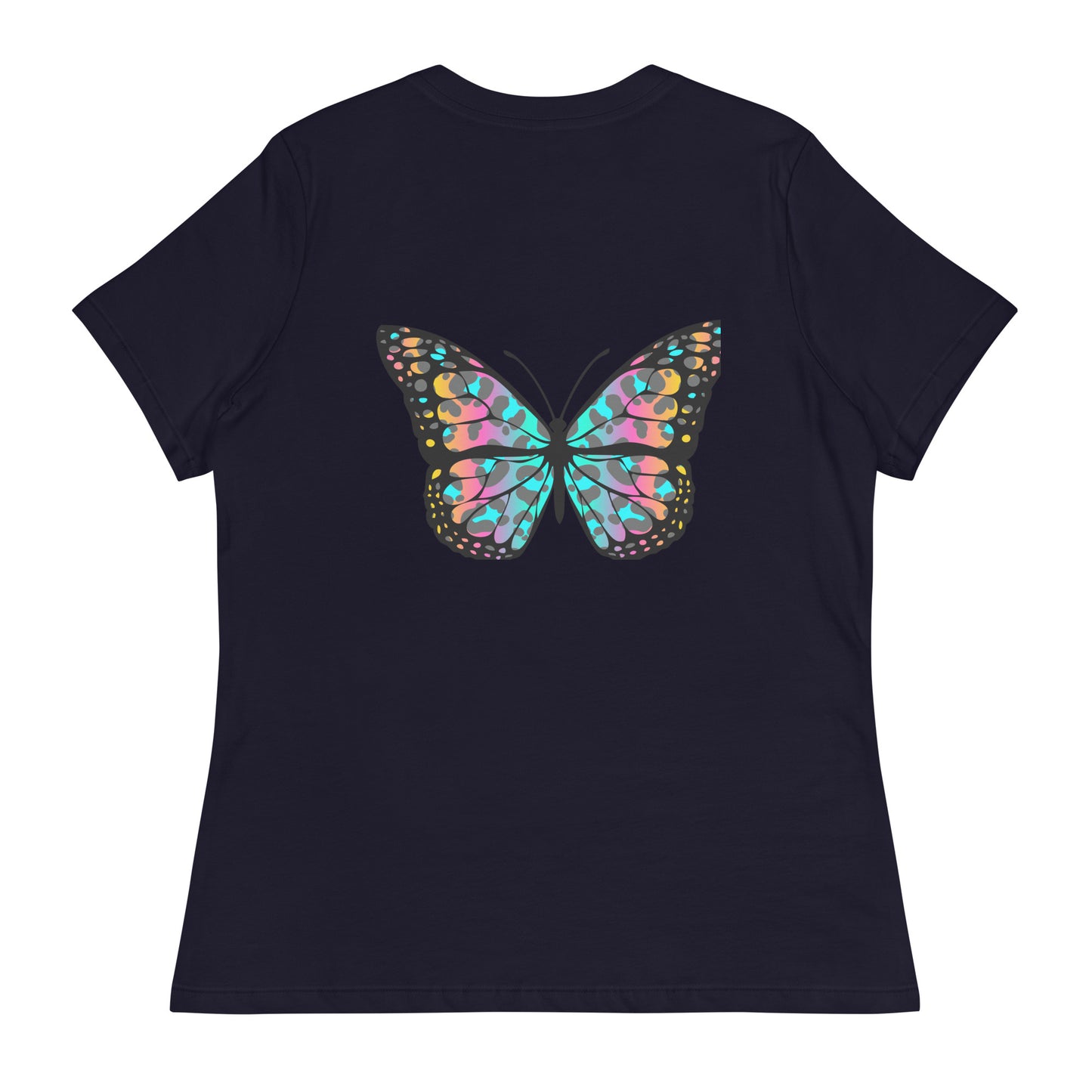 Ladies Eco-Enviro-Friendly & Ethically Sourced Relaxed T-Shirt Butterfly