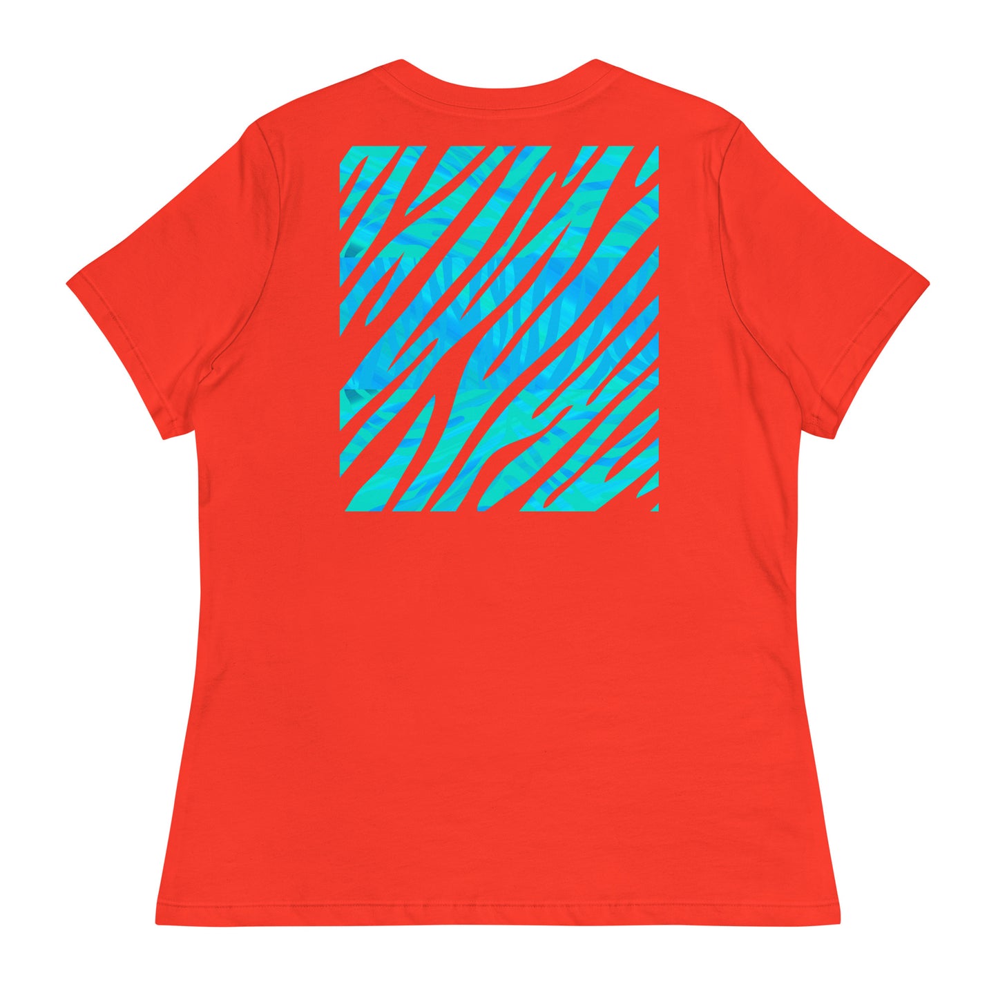 Ladies Eco-Enviro-Friendly & Ethically Sourced Relaxed T-Shirt Salty Tiger