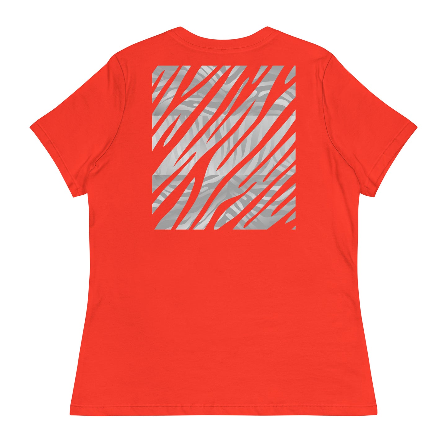 Ladies Eco-Enviro-Friendly & Ethically Sourced Relaxed T-Shirt Ice Tiger