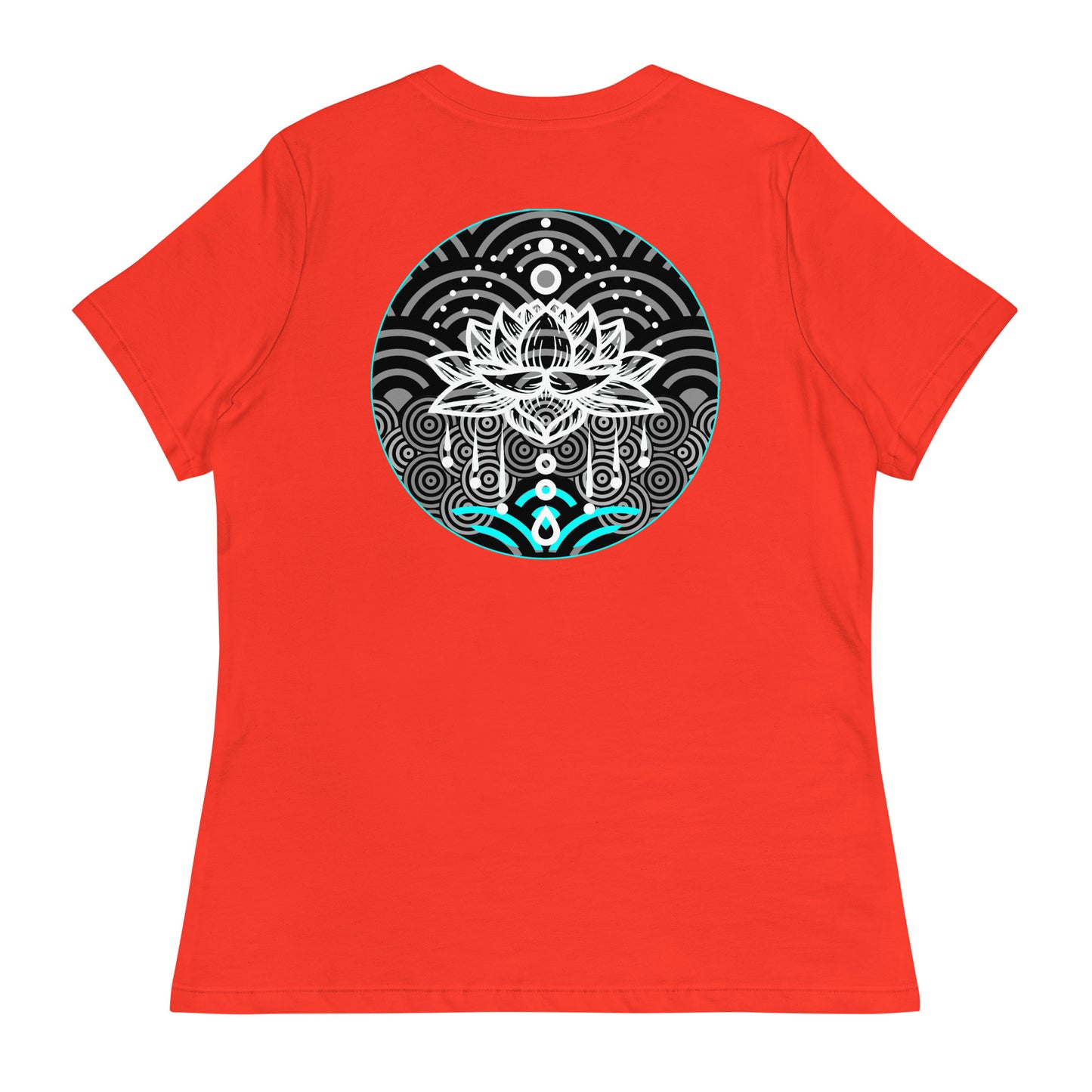 Ladies Eco-Enviro-Friendly & Ethically Sourced Relaxed T-Shirt Mermaid Ebony