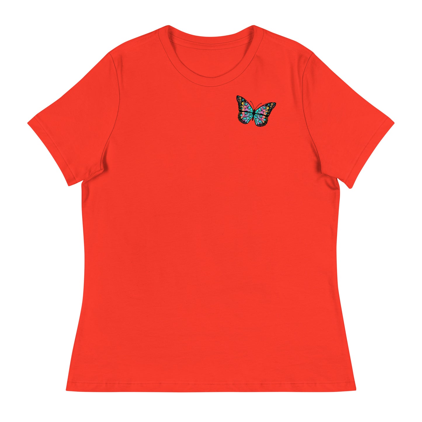 Ladies Eco-Enviro-Friendly & Ethically Sourced Relaxed T-Shirt Butterfly