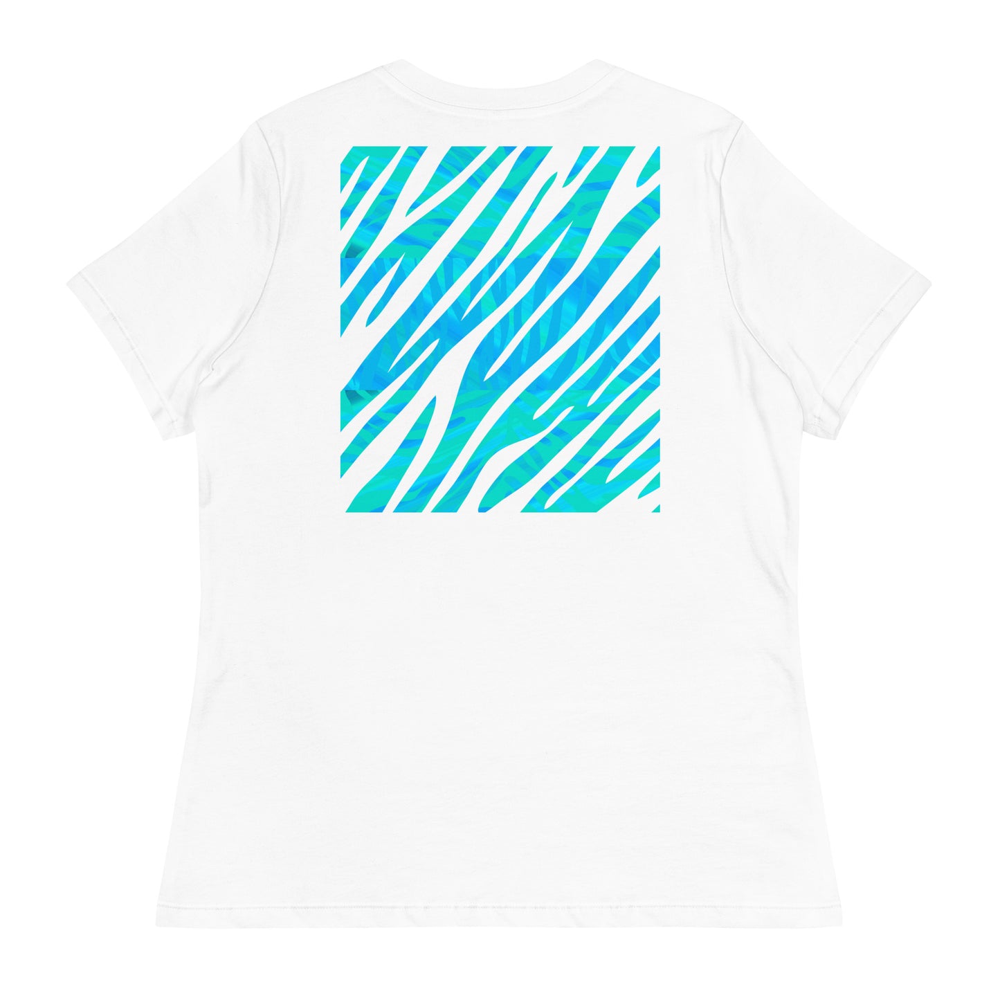 Ladies Eco-Enviro-Friendly & Ethically Sourced Relaxed T-Shirt Salty Tiger