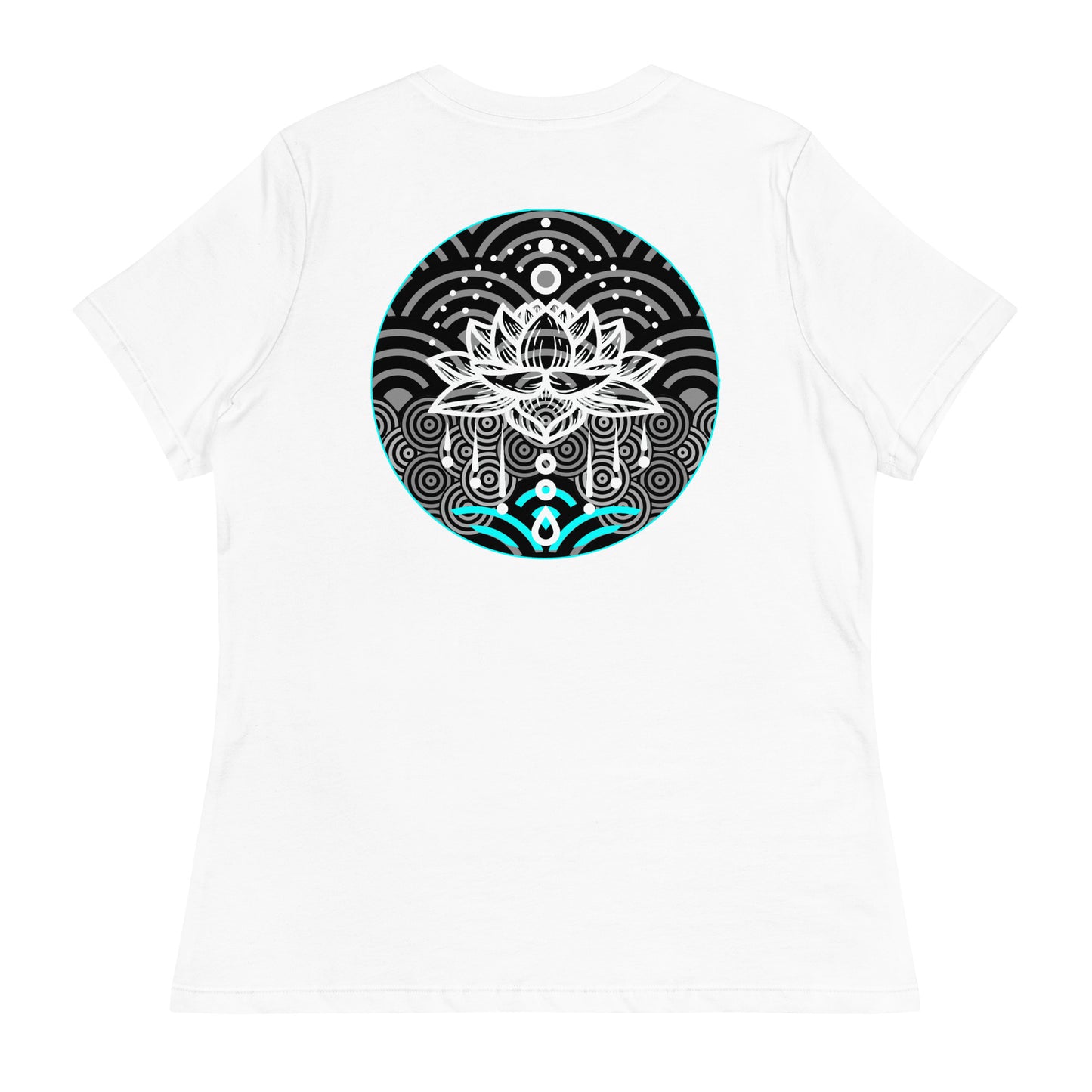 Ladies Eco-Enviro-Friendly & Ethically Sourced Relaxed T-Shirt Mermaid Ebony