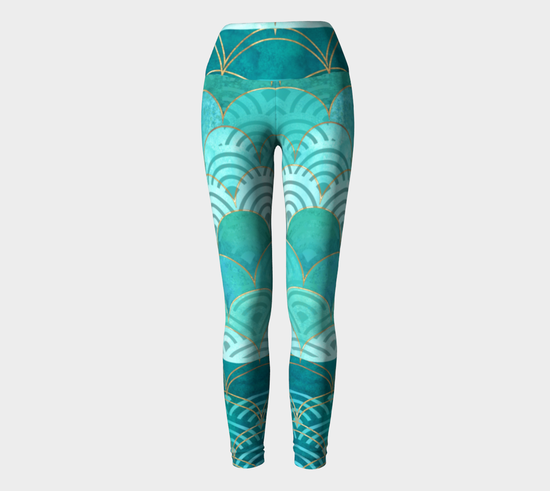 Luxury Super Wide Waist Eco Polyester Leggings Asia