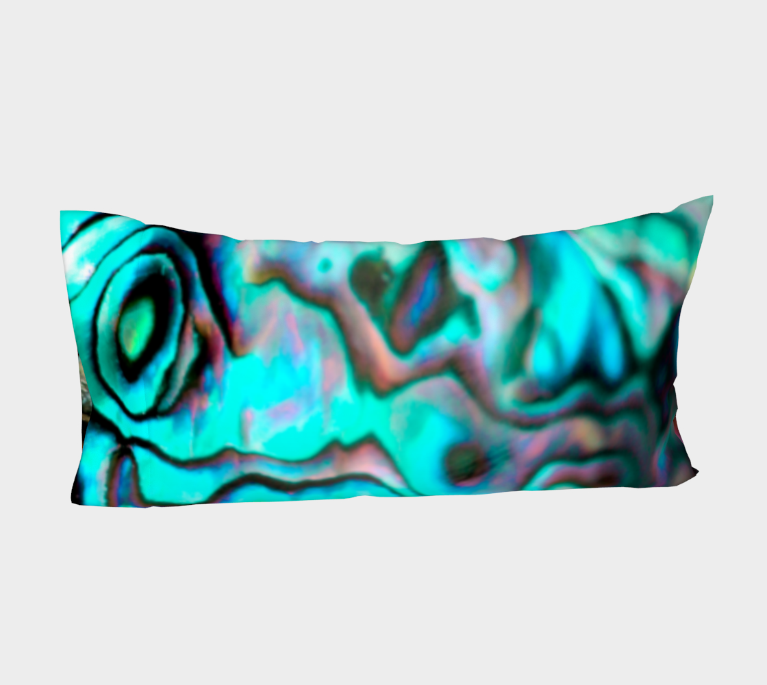 Luxury Premium Cotton Sateen or Silk Twill Pillow Sleeve Paua Pearl