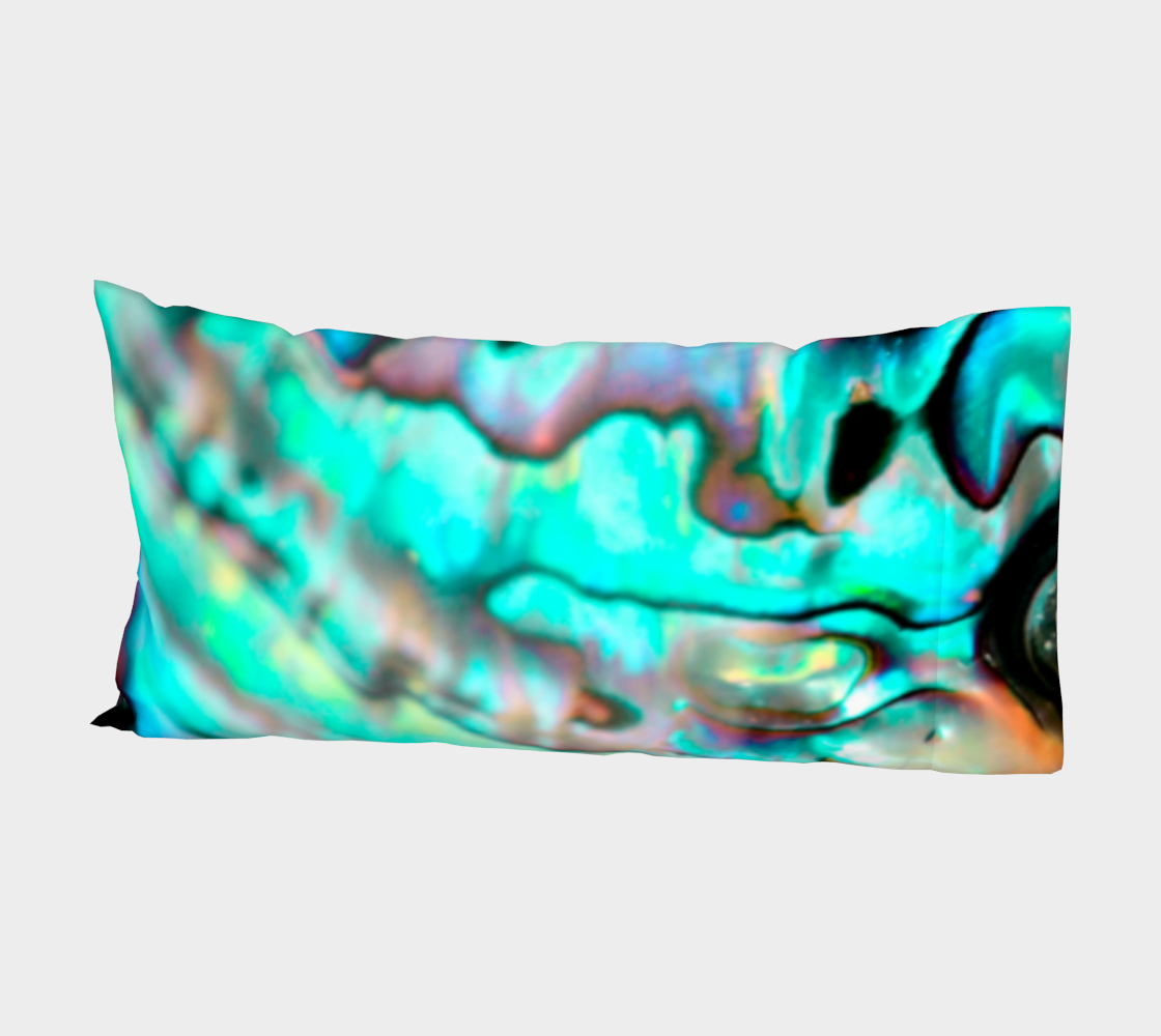 Luxury Premium Cotton Sateen or Silk Twill Pillow Sleeve Paua Pearl