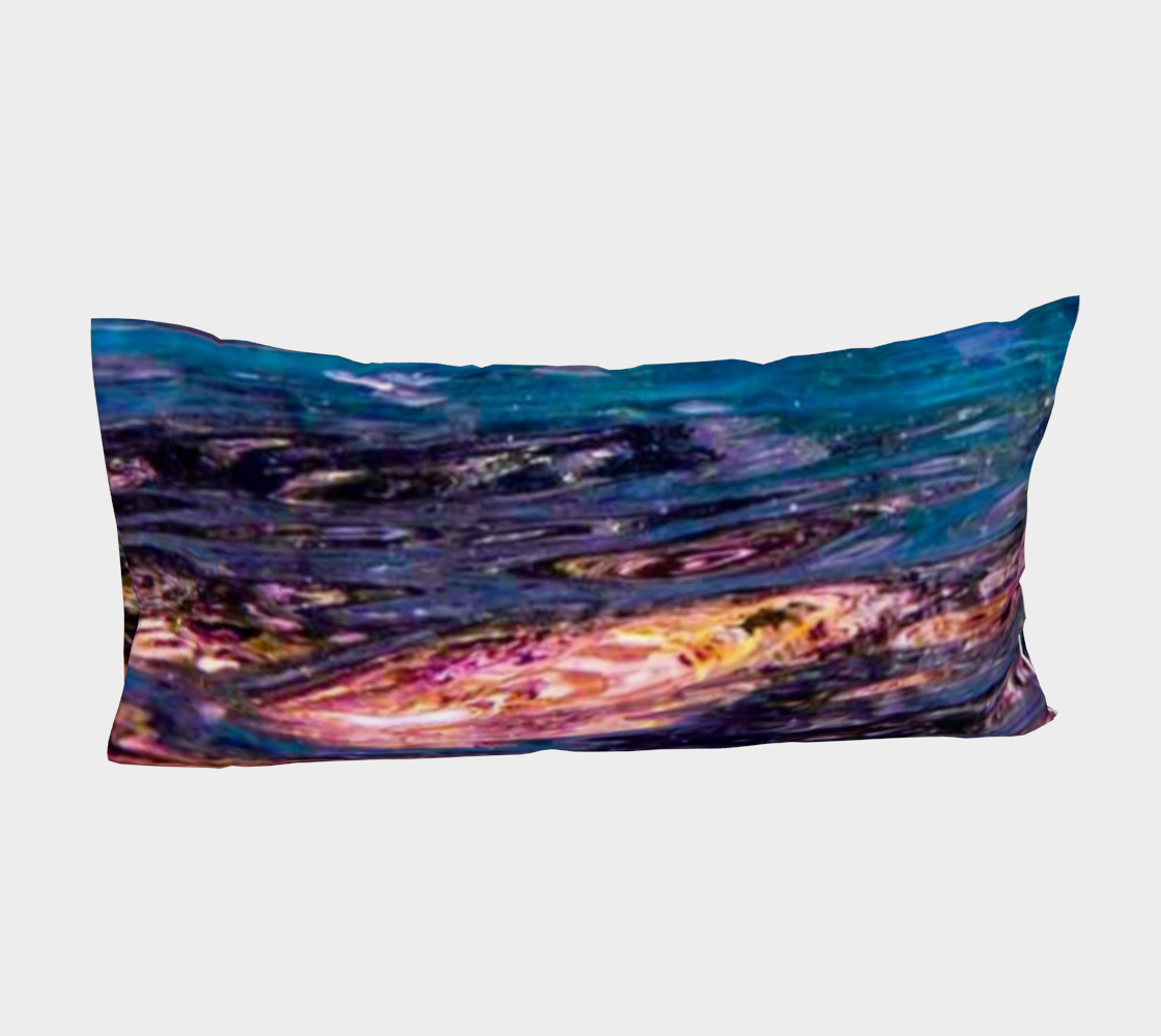 Luxury Premium Cotton Sateen or Silk Twill Pillow Sleeve Ocean Diver