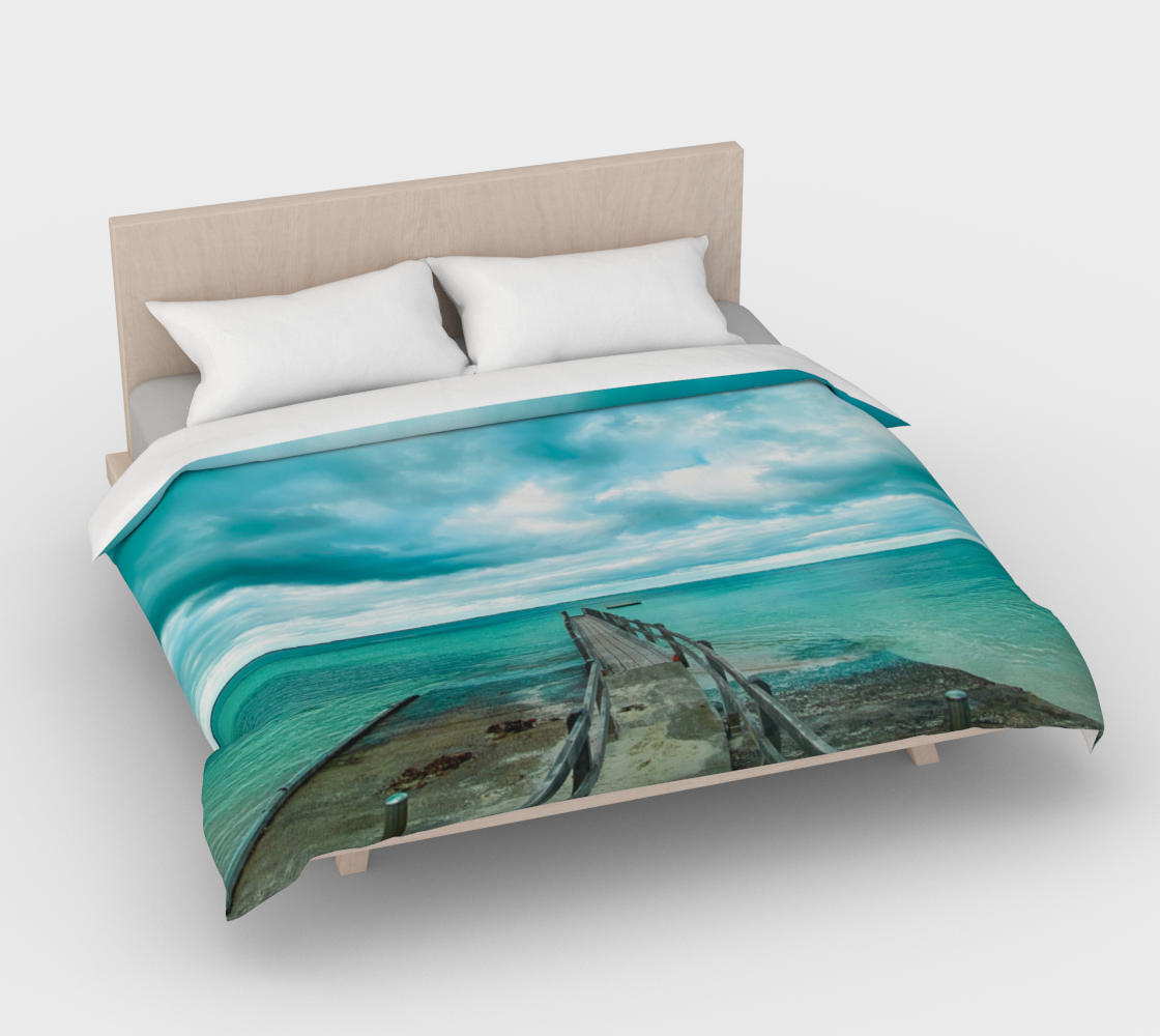 Luxury Premium Cotton Sateen Duvet Flinders Bay Jetty