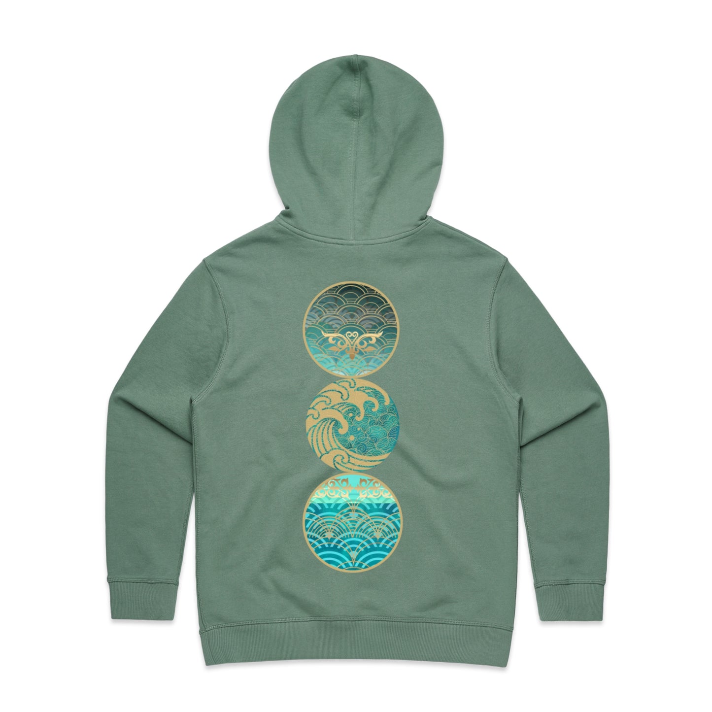 Ladies Eco-Enviro-Friendly & Ethically Sourced Aussie Premium Hoodie 100% Cotton Asia 5