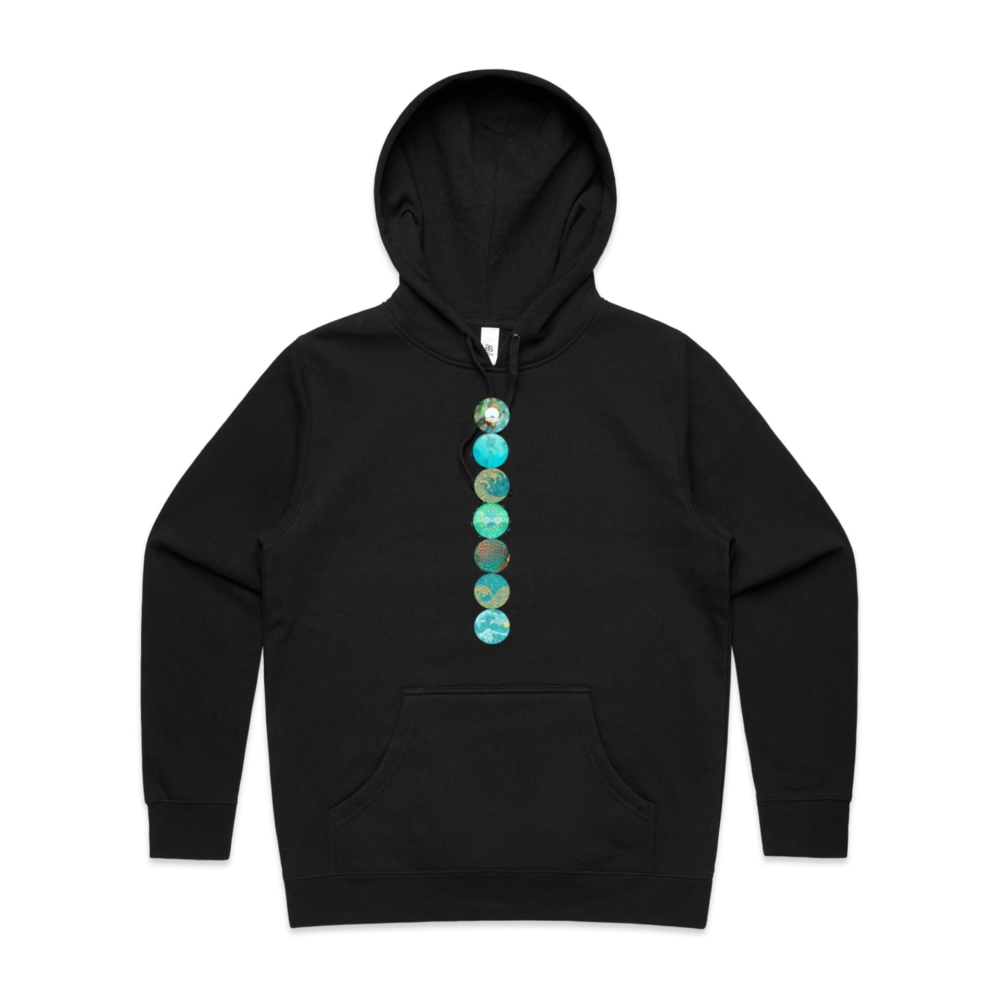 Ladies Eco-Enviro-Friendly & Ethically Sourced Aussie Hoodie Asia Seven