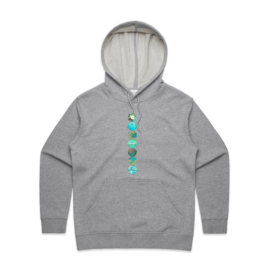 Ladies Eco-Enviro-Friendly & Ethically Sourced Aussie Luxury Premium Hood 100% cotton